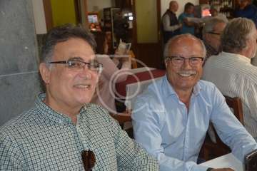 El Casino de Telde homenajea a 18 socios y al que fuera su conserje durante 40 años (Foto TA y TF)